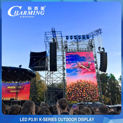 Smart Light Strip P3.91 LED Display For Livehouse Stage Concert Rental