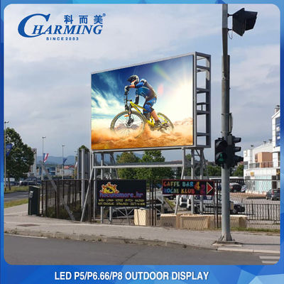Fast Locking Outdoor LED Video Wall 2K 4K Waterproof Ultra Thin