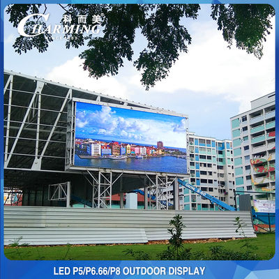Outdoor IP65 LED Video Wall Display 5MM Pixel Pitch 3840Hz