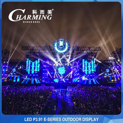 Performance Stage 3.91mm E Series Outdoor LED Video Wall 4K High Brush