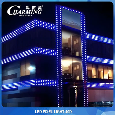 SMD3535 Colorful 40D LED Point Light Building Exterior Wall Decoration