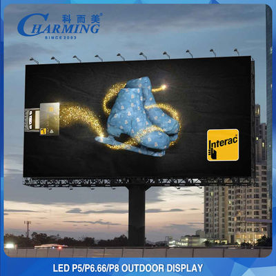 5000CD/M2 LED Outdoor Screen Grey Level 14-16Bit Video LED Display
