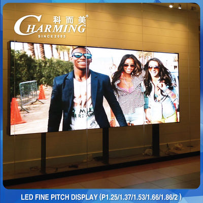 P1.2 P1.5 P2 Fine Pitch LED Screen , 4K 256x192 HD LED Video Wall