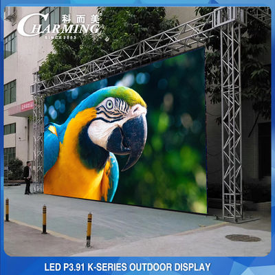 P3.91 4K Antiwear LED Screens For Events , crashproof Video Wall Display Rental