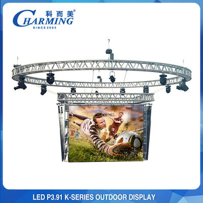 Stage Event Outdoor Led Screen , P3.91 / P2.6 Led Video Wall Display Screen
