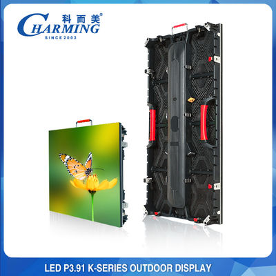 Durable Rental LED Display , P3.91 Video Wall Display Screen For Background