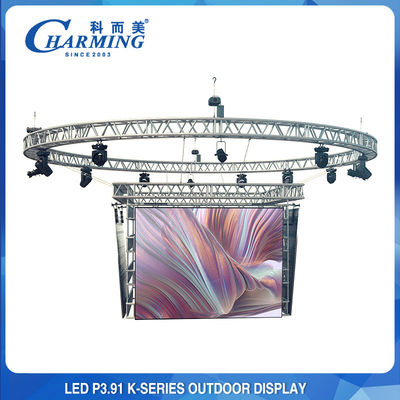 P3.91 Indoor Inventory Panel For Outdoor Event Rental Led Video Wall Display
