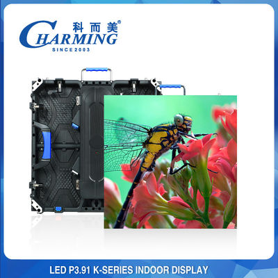 P3.91 Indoor Flexible LED Screen High Refresh 4k Aluminum Alloy Cabinet