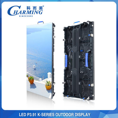 Outdoor RGB P3.91 LED Big Advertising Board Display 500x1000mm
