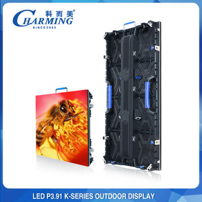 Outdoor RGB P3.91 LED Big Advertising Board Display 500x1000mm