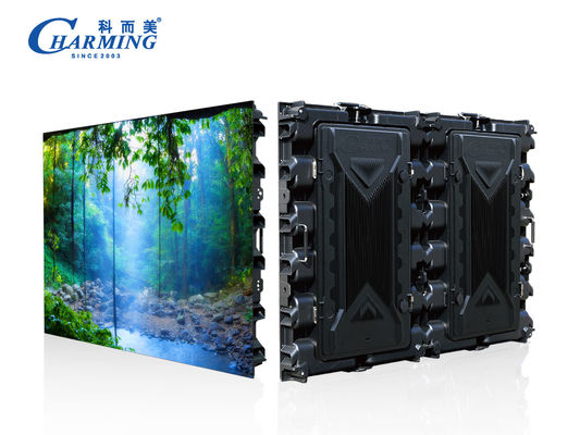 Full Color P4 Advertising LED Video Wall Screen For Building