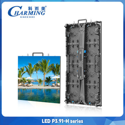 Nova Controlled System Rental LED Screen Panels P3.91 Outdoor LED Wall Front Maintenance