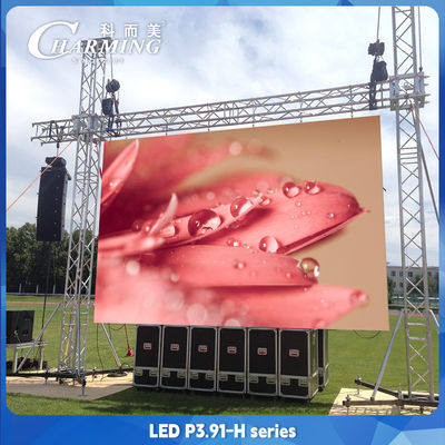 H Series P3.91 Rental LED Display 500*1000mm IP65 Digital