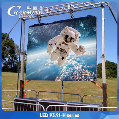 Outdoor Giant Stage Background LED Video Wall P3.91 Seamless Splicing Rental LED Display 500x500mm
