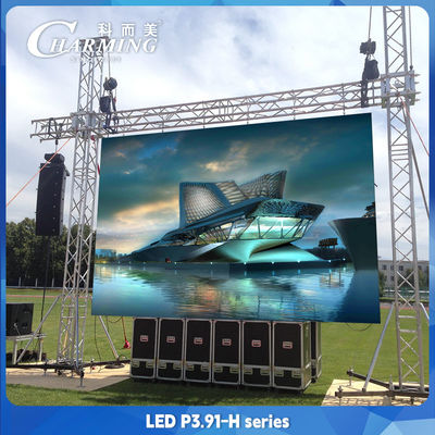 200W LED Video Wall Display Outdoor P3.91 Music Party Event Ultrathin Light Weight