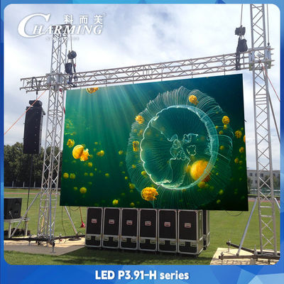 200W LED Video Wall Display Outdoor P3.91 Music Party Event Ultrathin Light Weight