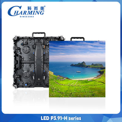 Outdoor P3.91 LED Video Wall Display 3840Hz Aluminum Alloy H Series