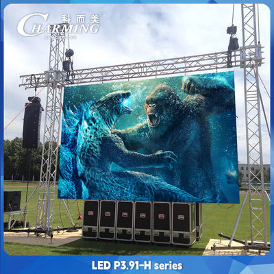 P3.91 H Series Outdoor LED Wall Display Rental Screen Sexy Video For Dj Stage