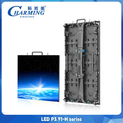 Advertising Outdoor LED Display Waterproof Cabinet P3.91 Front Maintenance