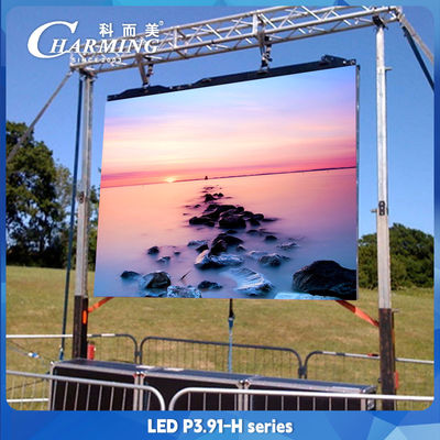 High Resolution RGB LED Display HD P3.91 Outdoor Screen For Activities