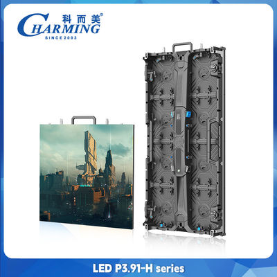 3.91MM H Series Advertising LED Video Wall Display IP65 4500CD/m2