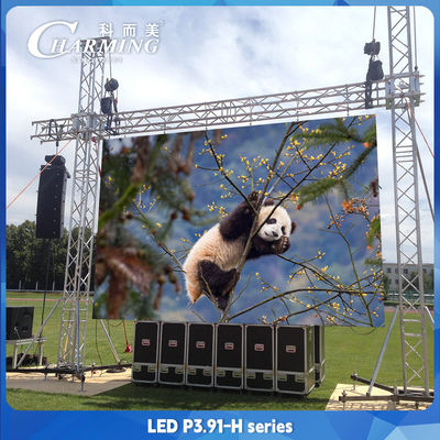 P3.91 Advertising H Series LED Video Wall Display 3840Hz Three Proof
