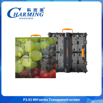Lightweight P7.8 Outdoor Glass Wall LED Video Screen For Outdoor Advertising