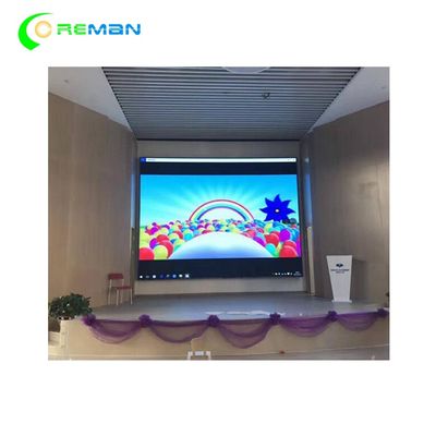 Seamless P10 Full Color LED Video Wall Display , Smd P5 P6 LED Sign Fixed Installation