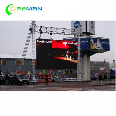 Slim Big Outdoor Indoor LED Display Screen Hire P4 P5 High Scale Level