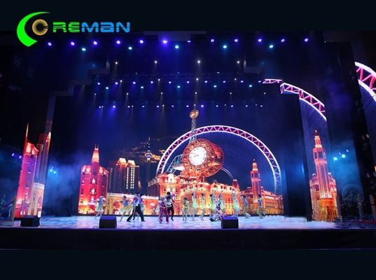 P8 Full Color Stage LED Display , LED Stage Display Screen High Visibility