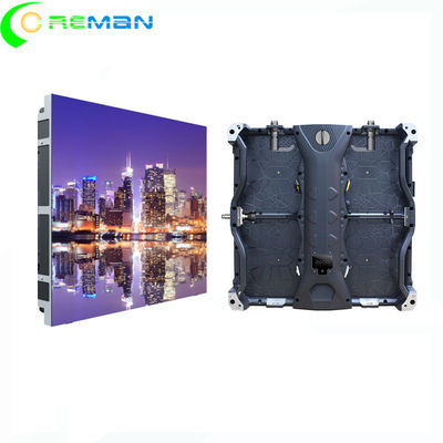 Custom Mobile LED Video Wall Display Concave CE Rohs Approved Intelligent Monitoring