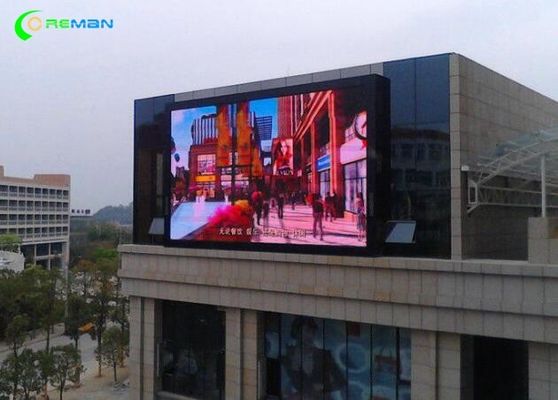Video Full Color P10 LED Display Screen 320X160 320X320mm Module Size Found