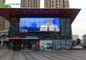 Full Color Transparent LED Video Wall  Advertising Stage Performance On Building Wall