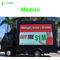 180W/m2 P10 SMD3535 7000cd/㎡ Vehicle Mobile Led Display