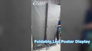 Foldable Poster led screen 1