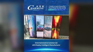 Foldable Poster led screen 7