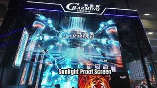 Outdoor led transparent screen