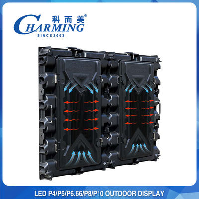 Fixed P8 Advertising Outdoor LED Billboard Multipurpose Durable