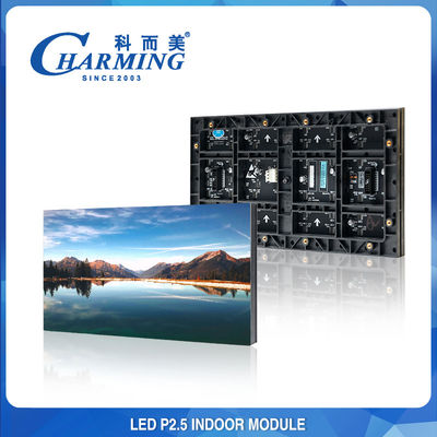 High-Brightness Indoor LED Display Module with 7680Hz refresh rate and magnetic front maintenance for retail signage and conference rooms