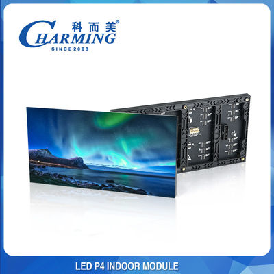 Indoor P4 LED Module Display Light Weight IP50 50000 Hours Life Span
