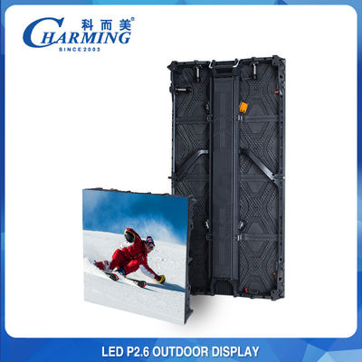 3840HZ P2.6 Outdoor LED Video Wall Rental Anti Collision Multipurpose