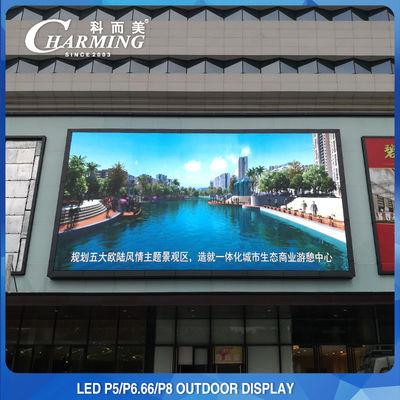 Fast Locking Outdoor LED Video Wall 2K 4K Waterproof Ultra Thin