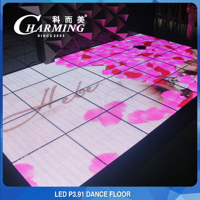 Waterproof P3.91 Disco Floor Lights , Multiscene Light Up Floor Panels