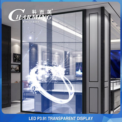 256x64 16 Bit Transparent LED Panel Film Multipurpose Practical