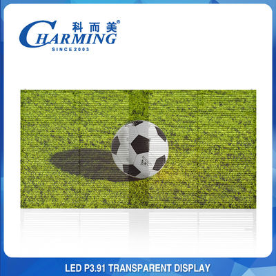 256x64 16 Bit Transparent LED Panel Film Multipurpose Practical