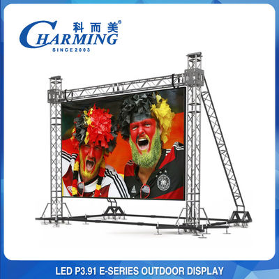 Front Service 50x50CM Rental LED Display Outdoor Pixel Pith P3.91MM