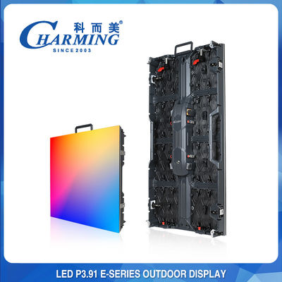 Rental LED Video Wall Display Ultra Thin Full Color Waterproof P3.91 3840Hz