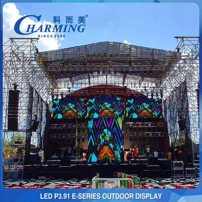 Multipurpose 256x128 LED Wall Rental , SMD1921 Outdoor LED Screen For Rent
