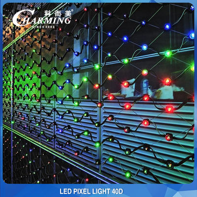 Multiscene LED Building Facade Lighting Pixel 40mm SMD3535 Practical