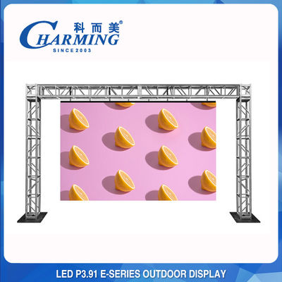 Outdoor P3.91 Mobile Led Screen Rental , High Brightness Rental LED Display